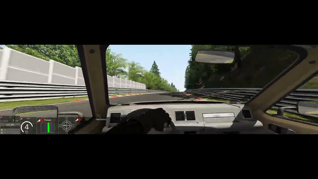 Assetto Corsa Nordschleife Tourist Citroën C15 D World Record 9:52.647 Onboard