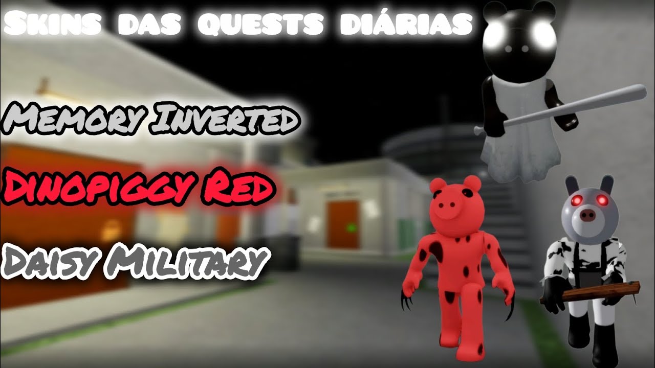 Roblox Piggy [NEW CHAPTER] #125 Gameplay com as Skins das Quests Diárias