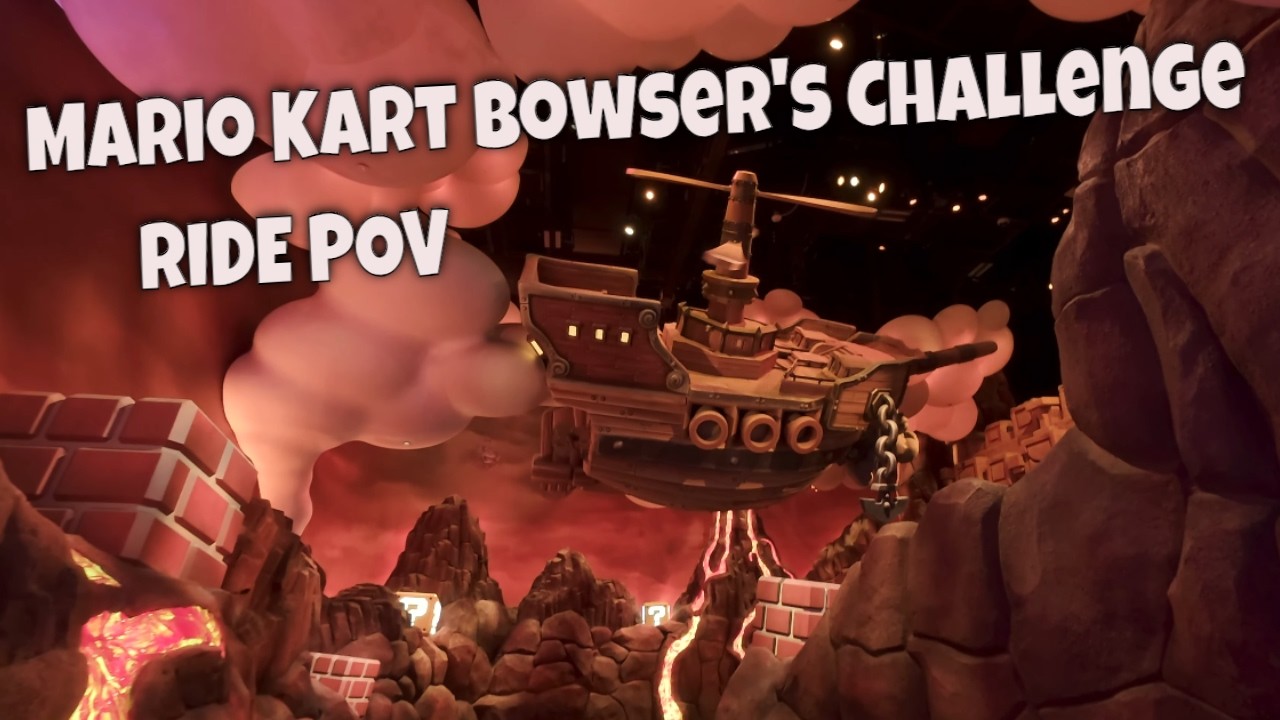 EPIC UNIVERSE: Mario Kart Bowser's Challenge Ride POV