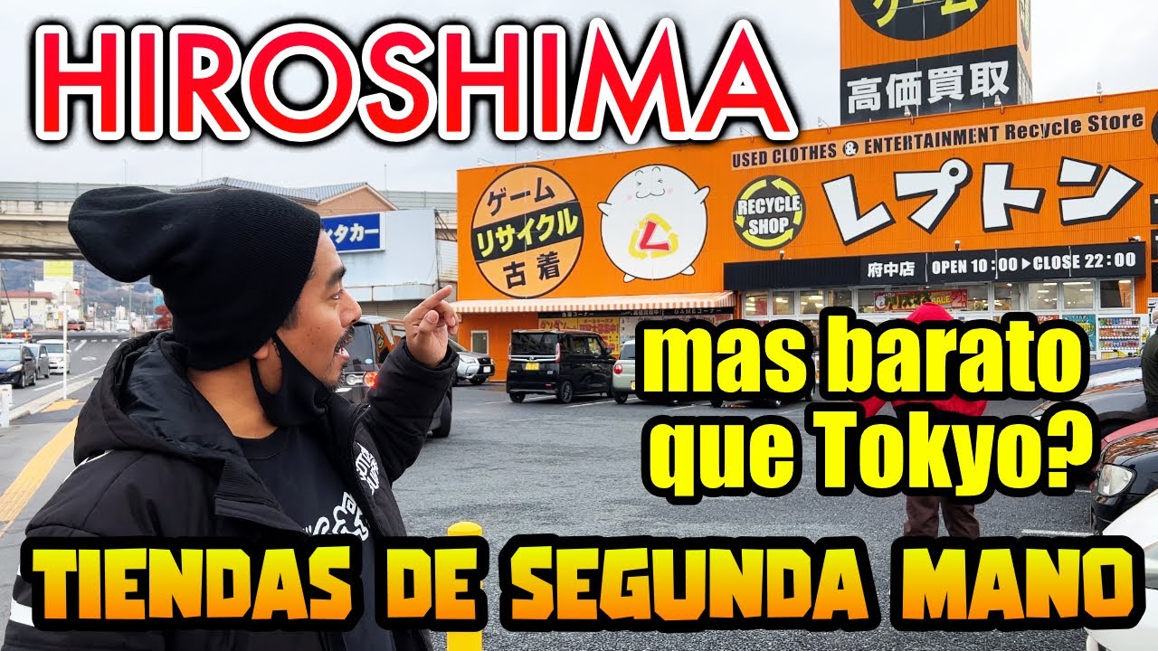 ✅ Tiendas de segunda mano, figuras anime y videojuegos en Hiroshima con Japan Geek