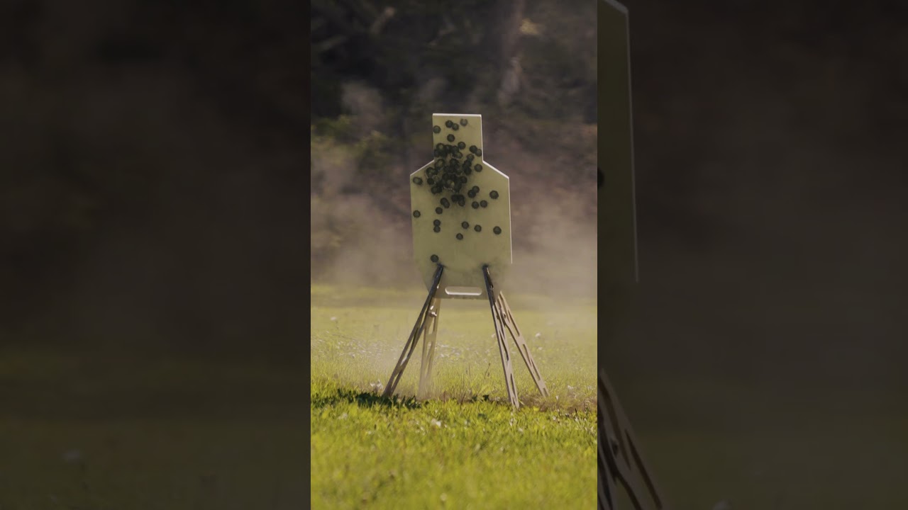 Portable AR550 Steel Target System | The Grounder