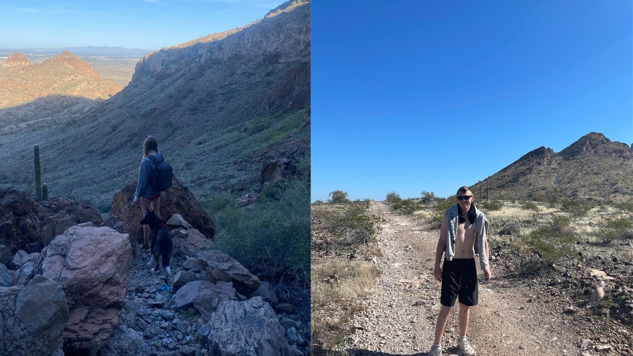 Hiking Saddle Mountain Arizona