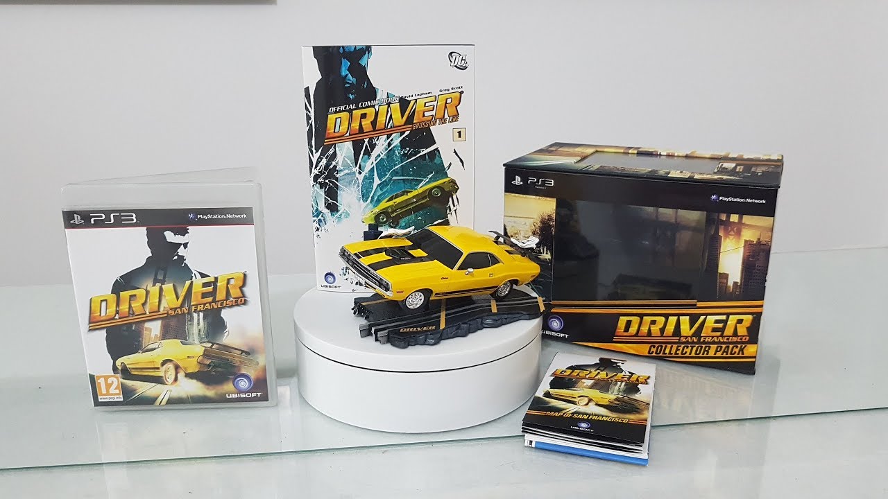 Driver San Francisco Collectors Edition Ps3 unboxing