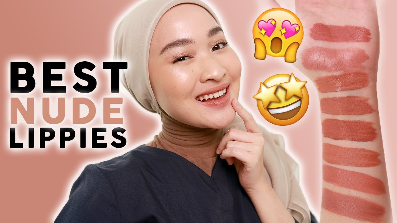 BEST 8 NUDE LIPSTICK / LIPCREAM - Ombre Base! | Kiara Leswara
