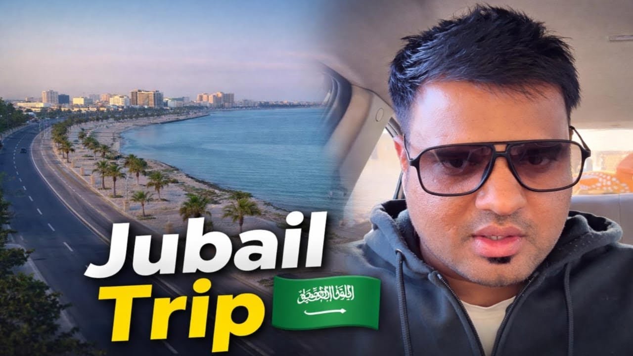Jubail Road Trip Vlog 🇸🇦 | Corniche, City Drive & Sea View 🌊 | travlere Sabir 
