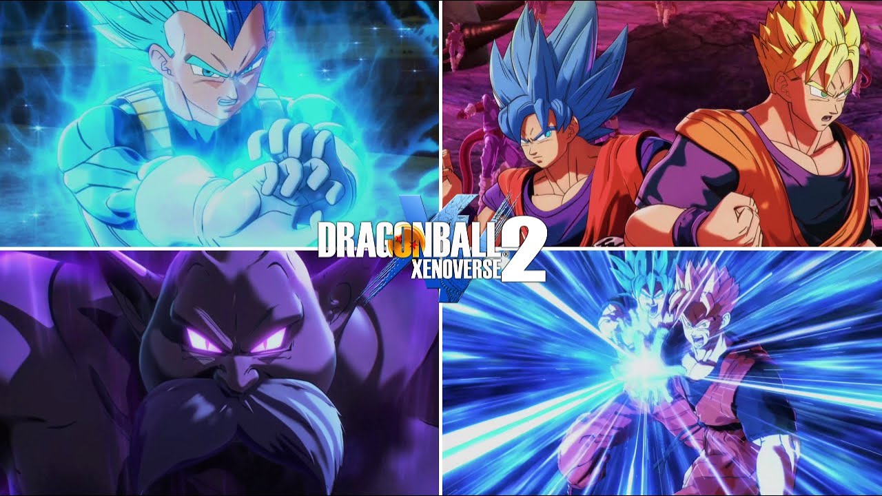 Dragon Ball Xenoverse 2 - Legendary Pack 1 All Cutscenes 4K 60FPS (DLC 12)