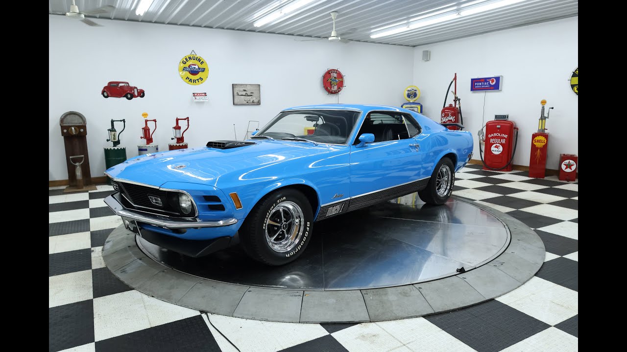 Beautiful 1970 ford mustang mach 1 for sale at Kinion Classics