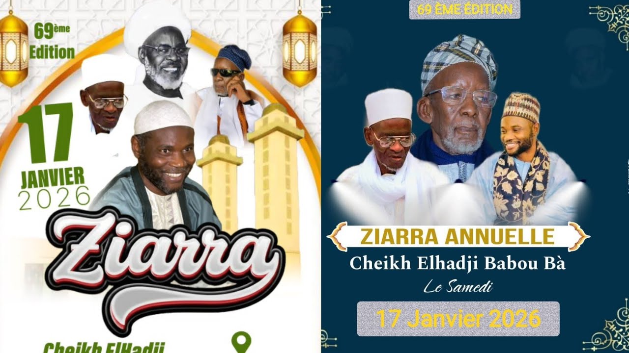 Ziarra Ngodiba 2026 69éme Édition 100% Zikr 