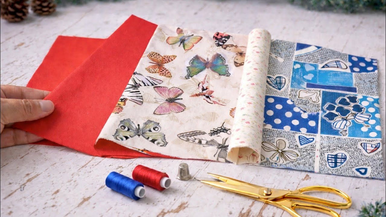 😍👍 3 Lovely Sewing Projects From Leftover Fabric / Sewing Ideas 💡 DIY Sewing