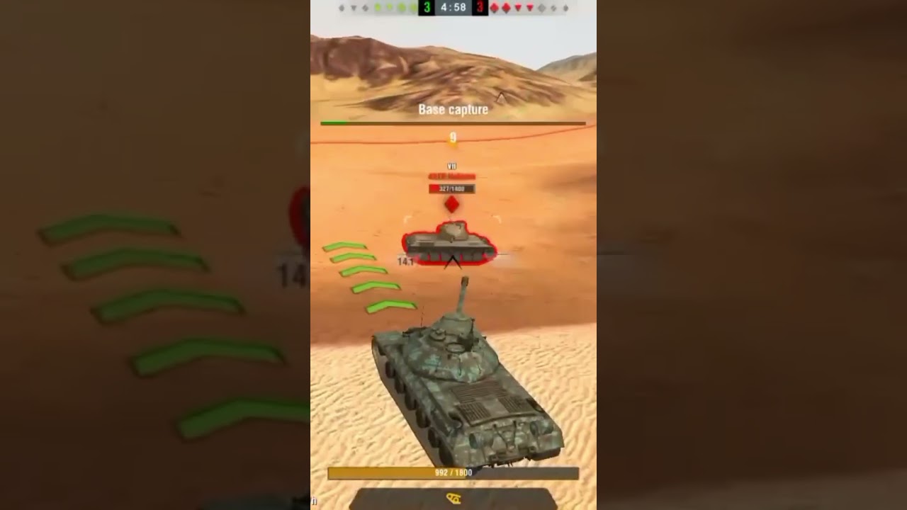 Worst Timing For The Tracks be broken - WoT Blitz #wotblitz #wotb #shorts