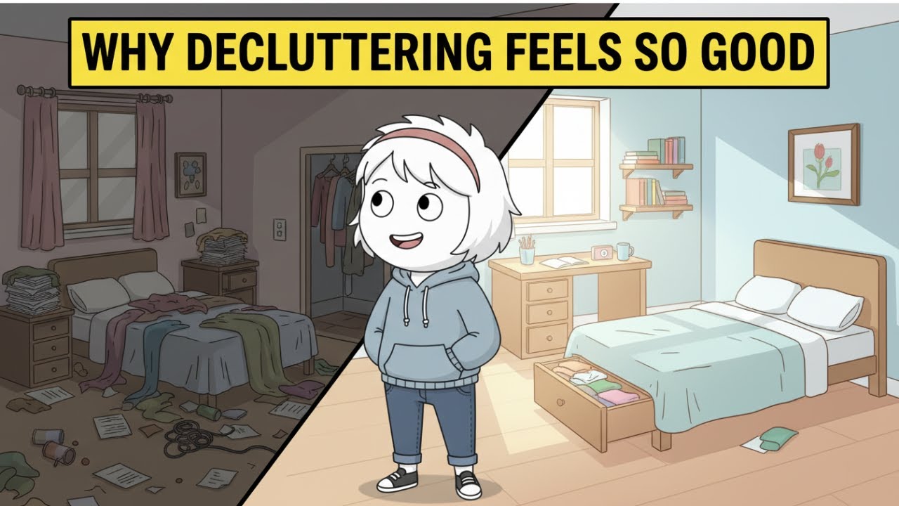 Why Decluttering Feels So Good (The Psychology Behind It)