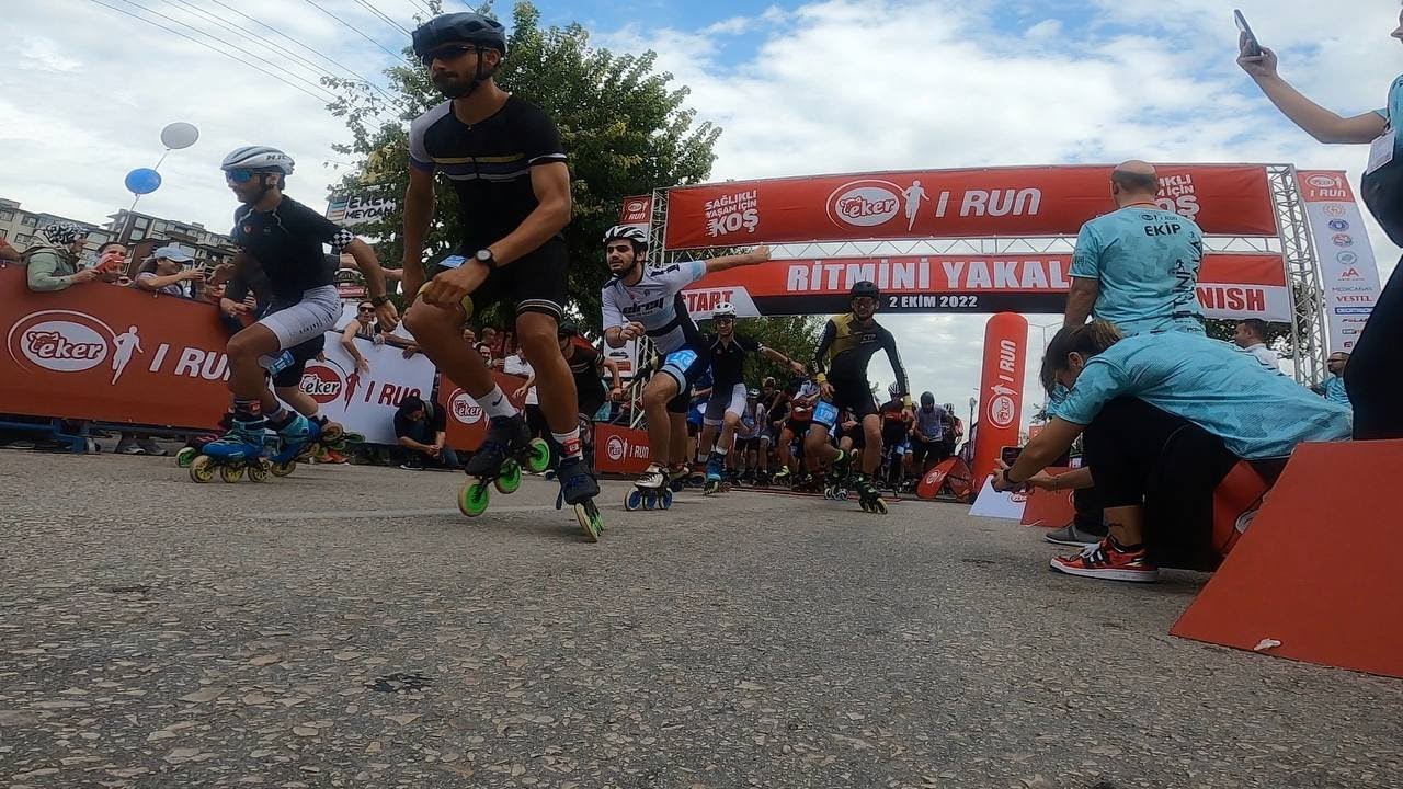 Sporcu Ve İzleyici Gözünden Bursa Eker I Run Koşu / Paten Yarışı Vlog