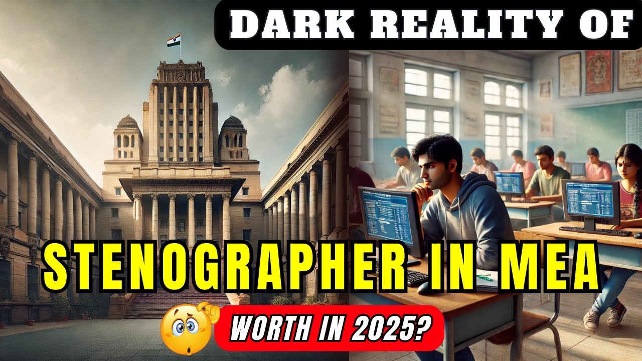विदेश मंत्रालय में STENOGRAPHER कैसे बने?🔥 JOB PROFILE, Salary and Foreign Posting Opportunities❤️✅