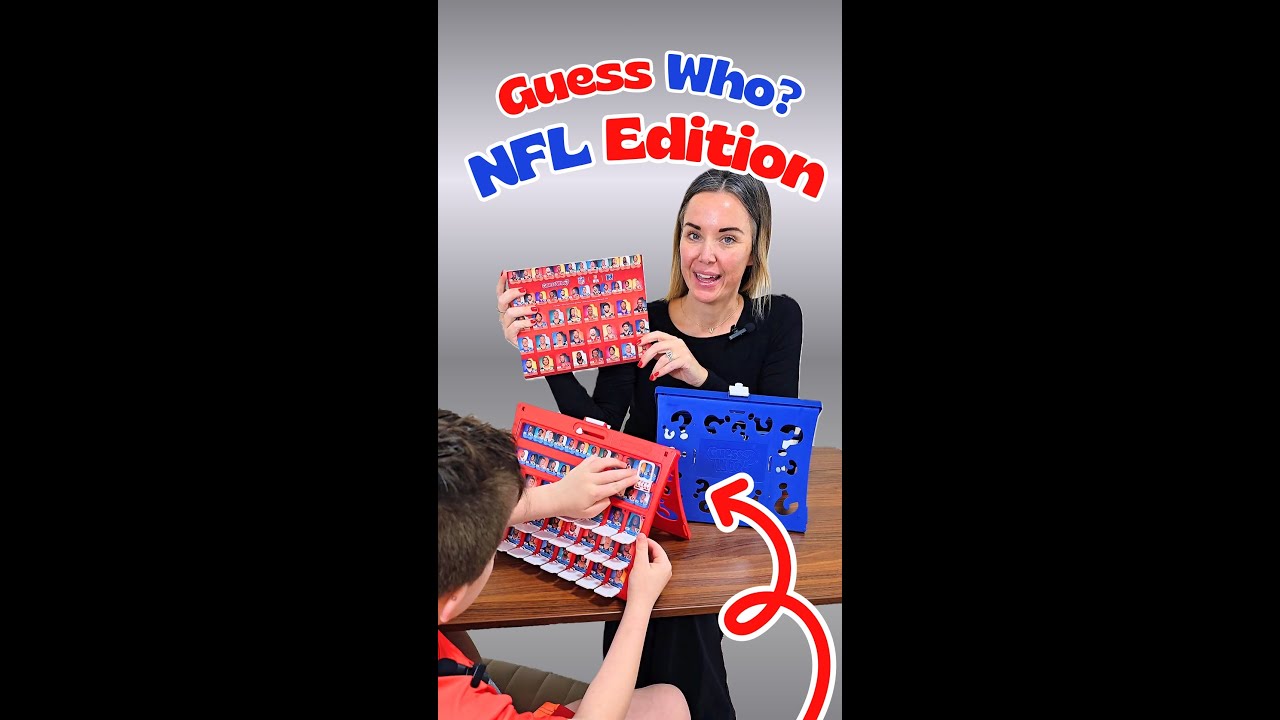Guess Who? NFL Edition - PERFECT For Football Fans!
