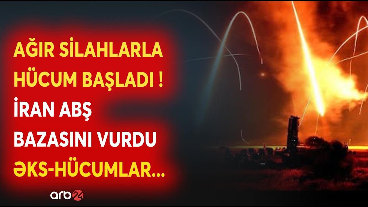 ABŞ ORDUSU HÜCUMA KEÇDİ - İran BAZALARI HƏDƏF ALDI - MÜHARİBƏNİN MİQYASI GENİŞLƏNİR...