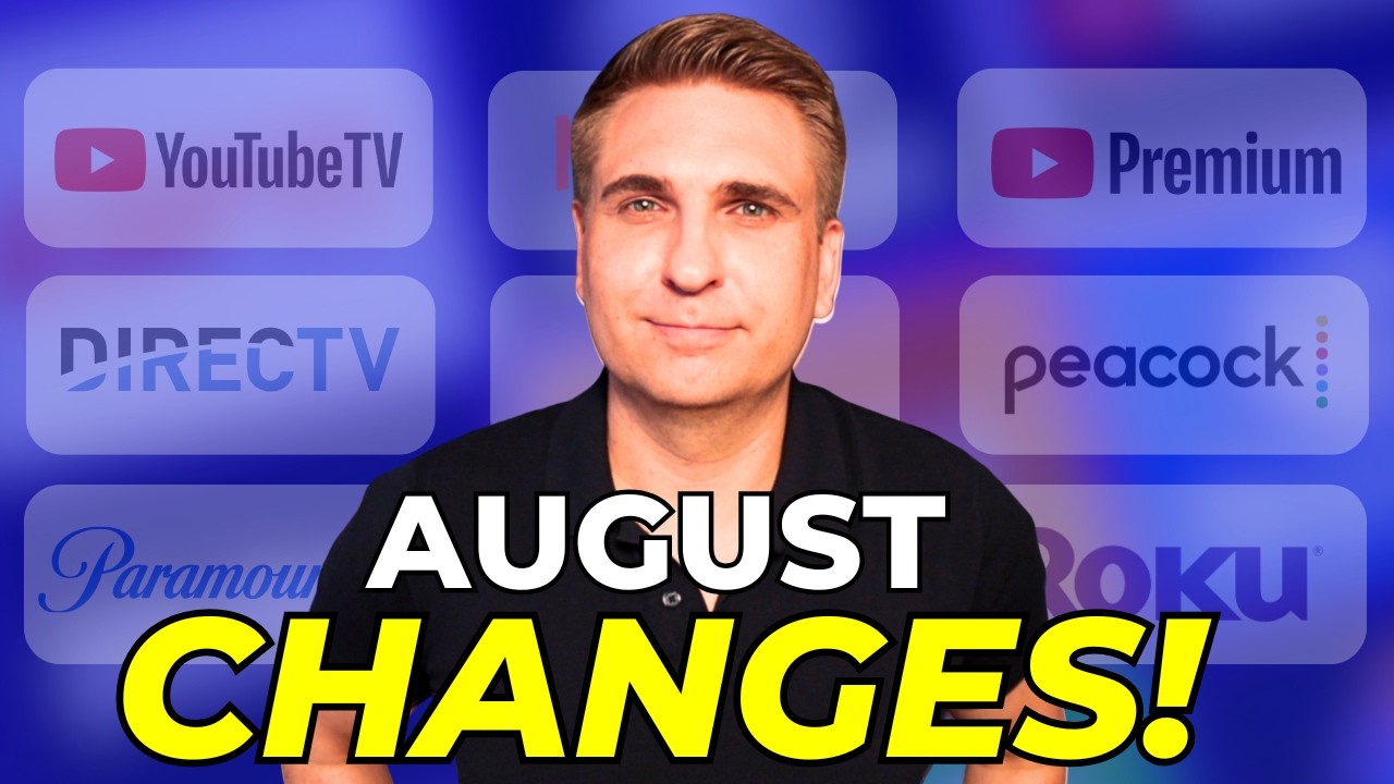Big Streaming TV Changes for August 2026!