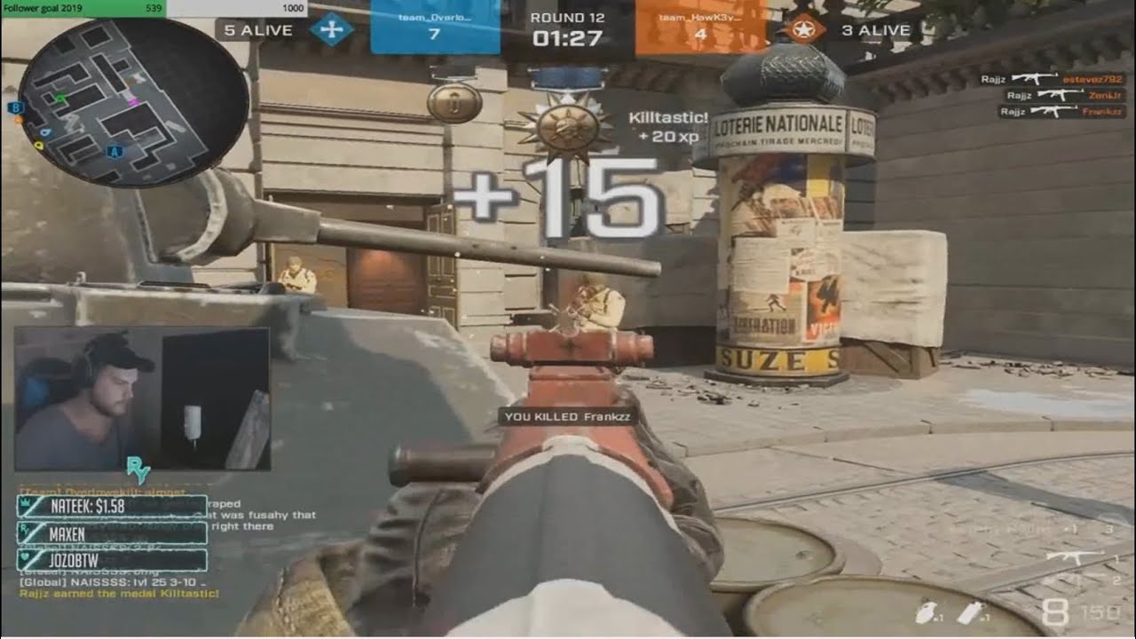 Rajjzy - Battalion 1944 Twitch clips montage
