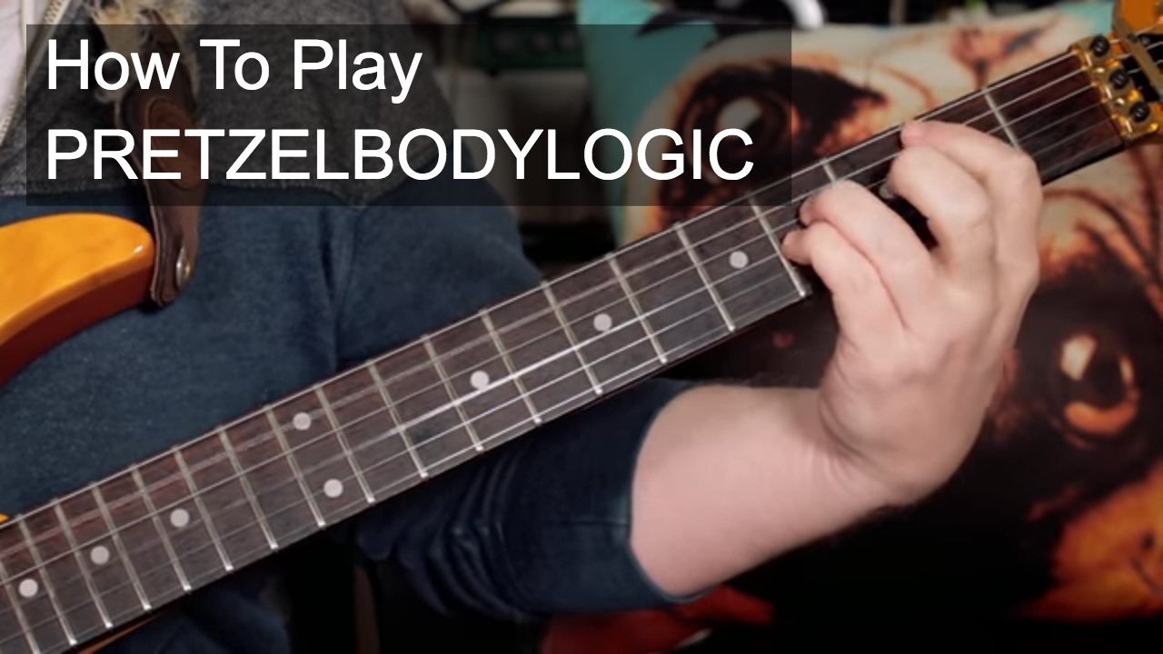 'PRETZELBODYLOGIC' Prince Guitar Lesson
