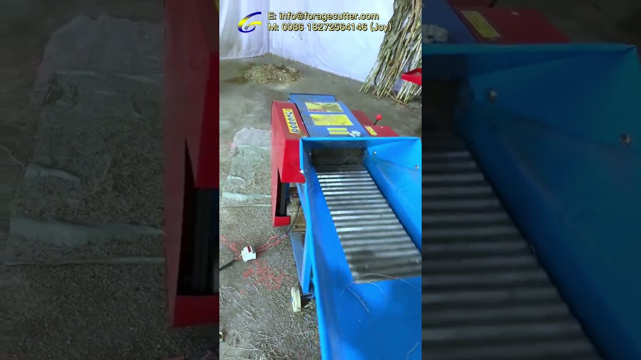 Chaff Cutter Kneading Machine Cut Length 1 to 3mm Adjustable