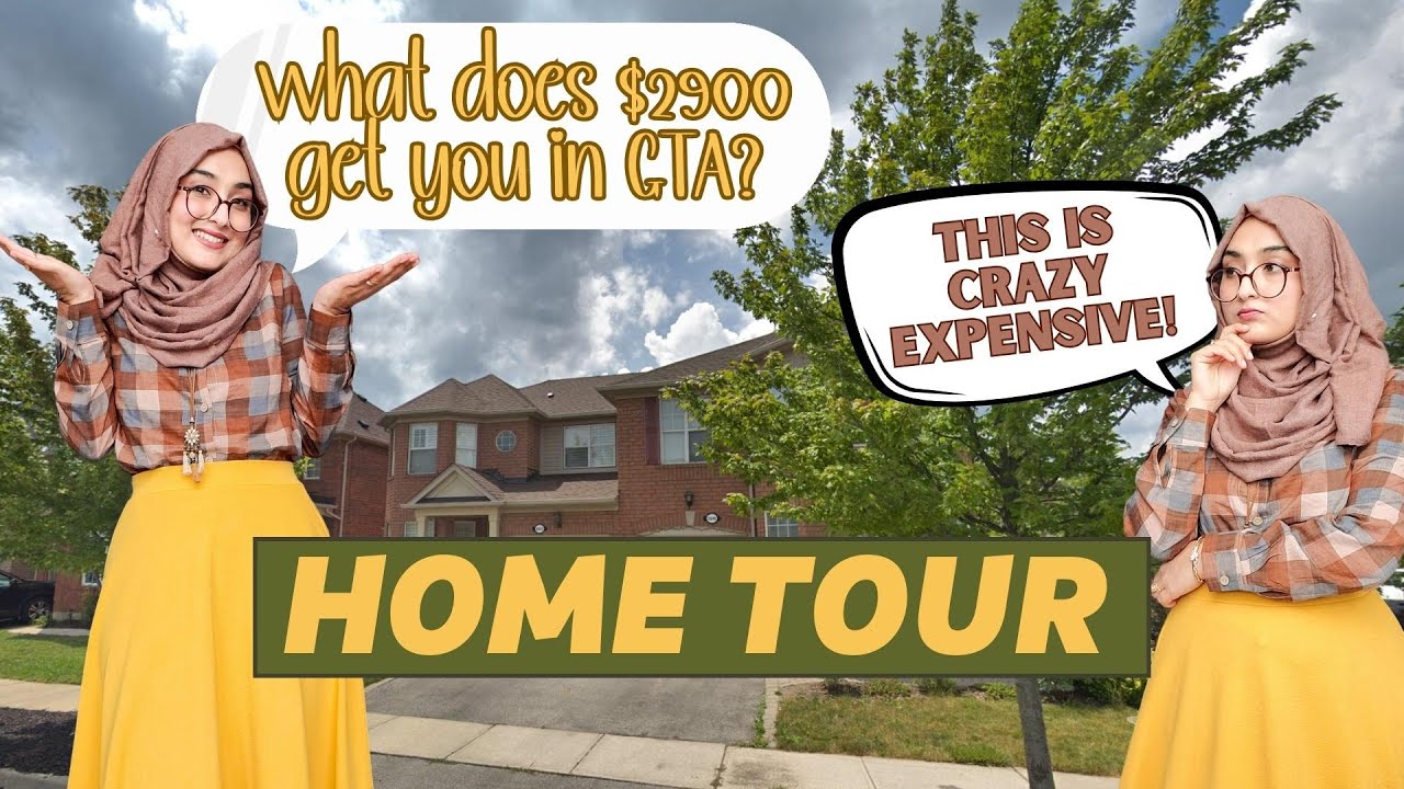 Home Tour | What Kind of Rental Do You Get in $2900 in GTA in 2023? | Rentals in Canada