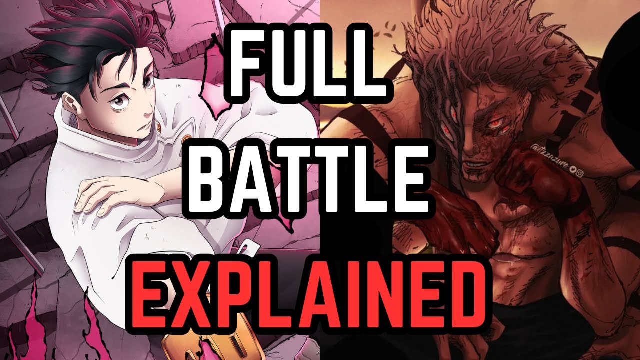Yuta Okkotsu Vs Ryomen Sukuna Round 1 FULL FIGHT EXPLAINED | Jujutsu Kaisen