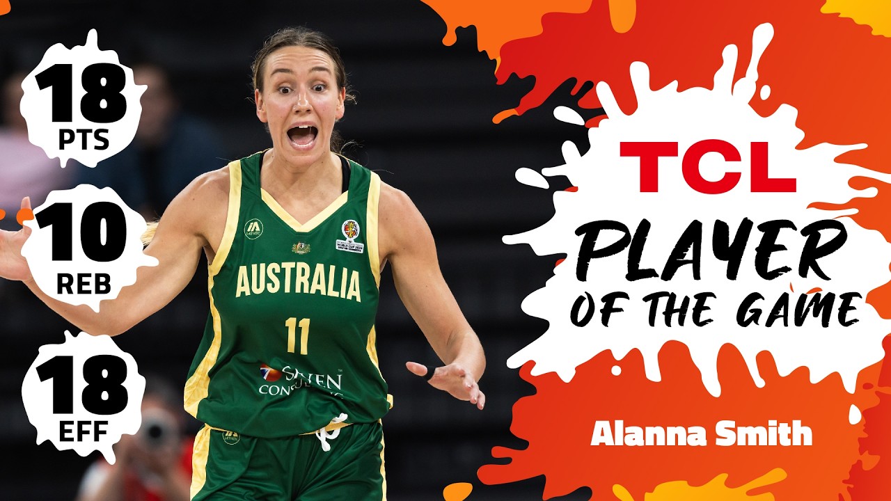 Alanna Smith (18 PTS) | TCL Player Of The Game | TUR vs AUS | #FIBAWWC 2026 Qualifying Tournament