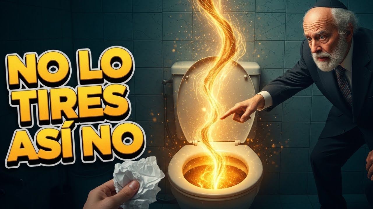 El Error en el Inodoro que Drena tu Suerte sin que lo Notes | Sabiduría Hebrea