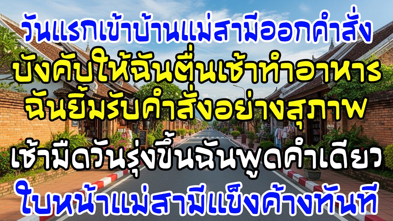 วันแรกเข้าบ้าน แม่ผัวสั่งตื่นหกโมงทำอาหาร—หกโมงเป๊ะ ฉันพูดคำเดียว หน้าเธอแข็งค้าง
