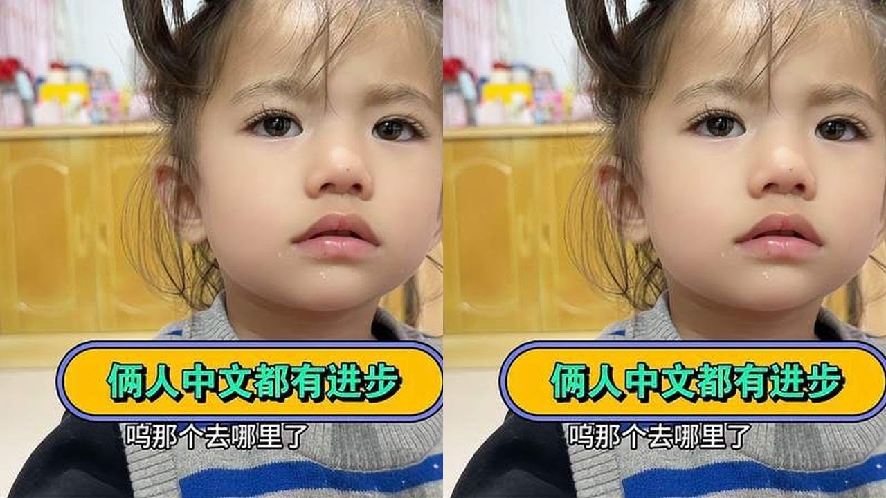 从国外带回来这俩人，半年的时间中文突飞猛进，谁说中文难学的？