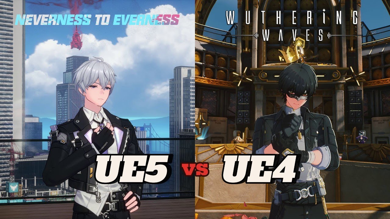 Wuthering Waves UE4 & UE5 Neverness to Everness Character Animation