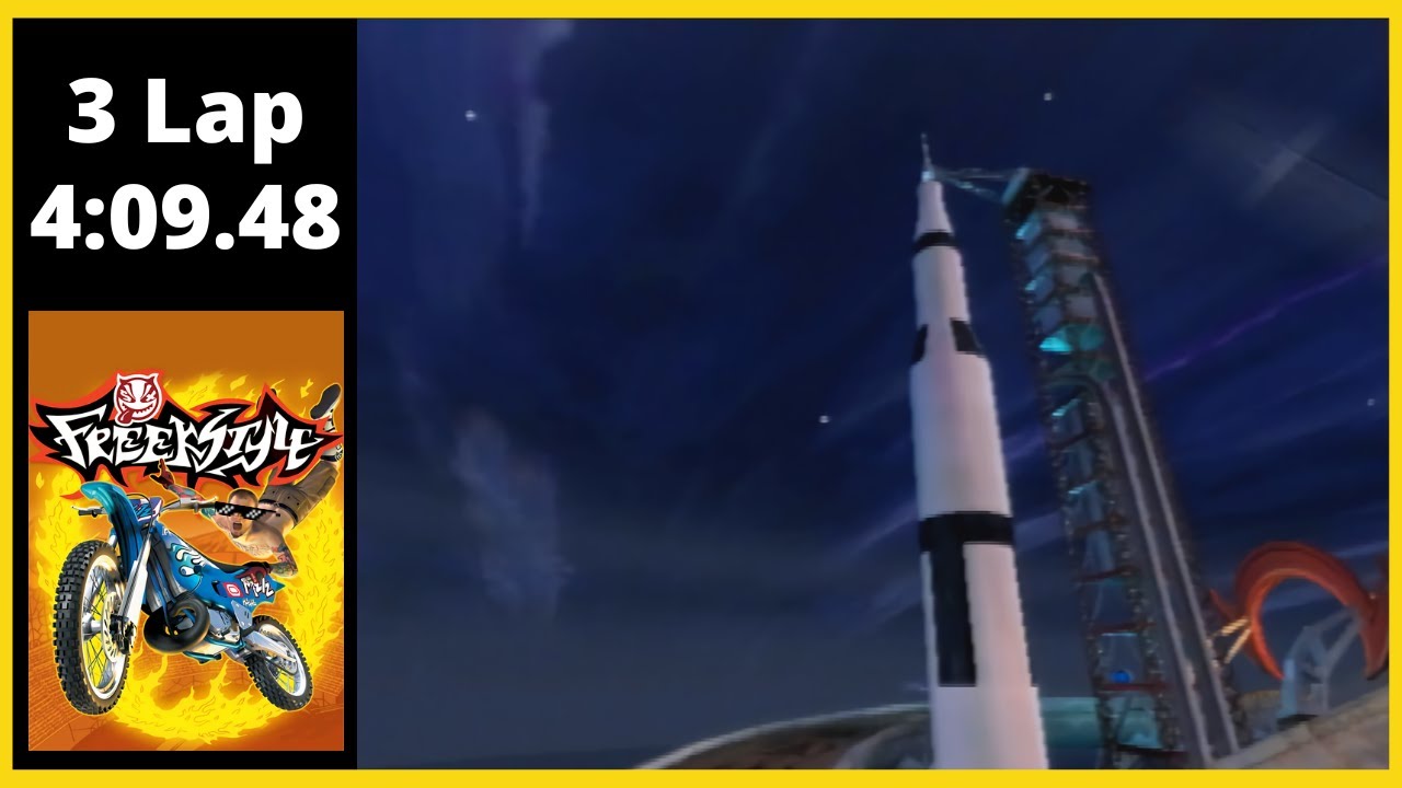 Freekstyle - Rocket Garden 3 lap speedrun 