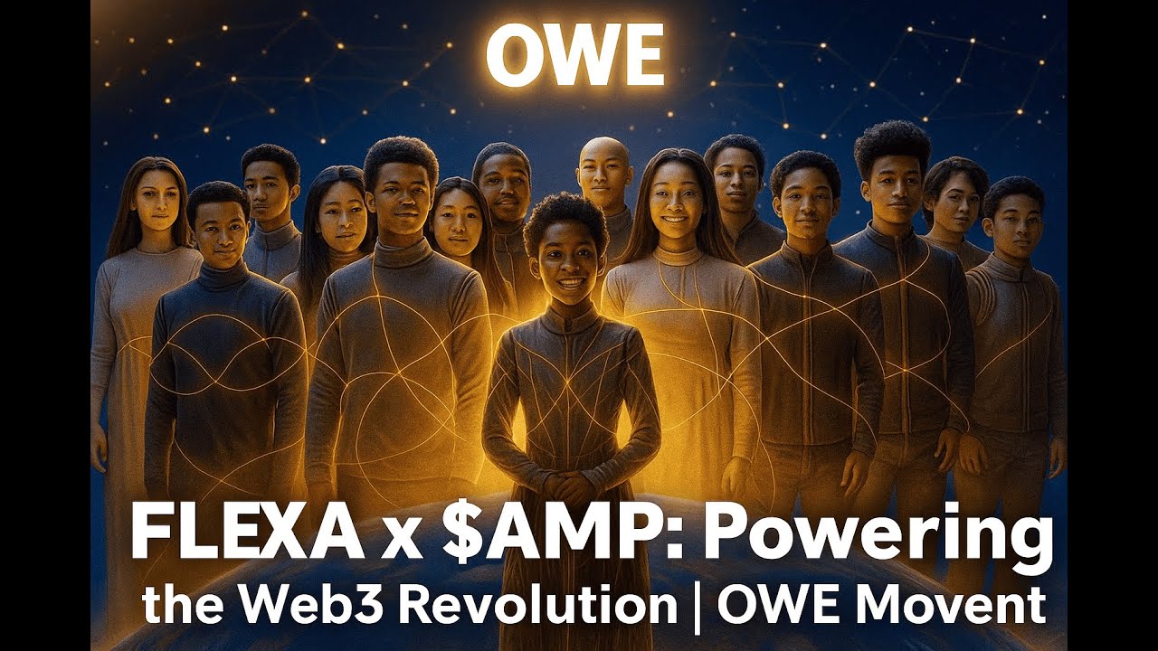 FLEXA x $AMP: Powering the Web3 Revolution | OWE Movement Begins