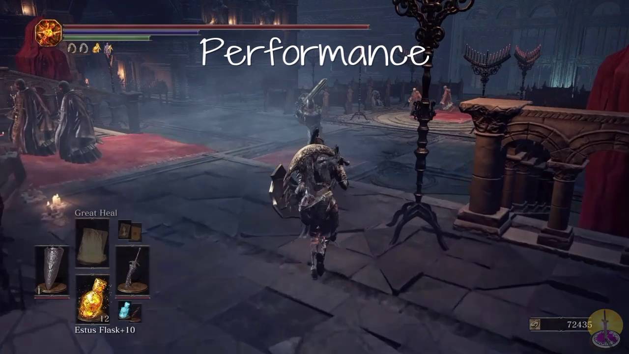 Dark Souls 3 Old Wolf Curvedsword review/showcase
