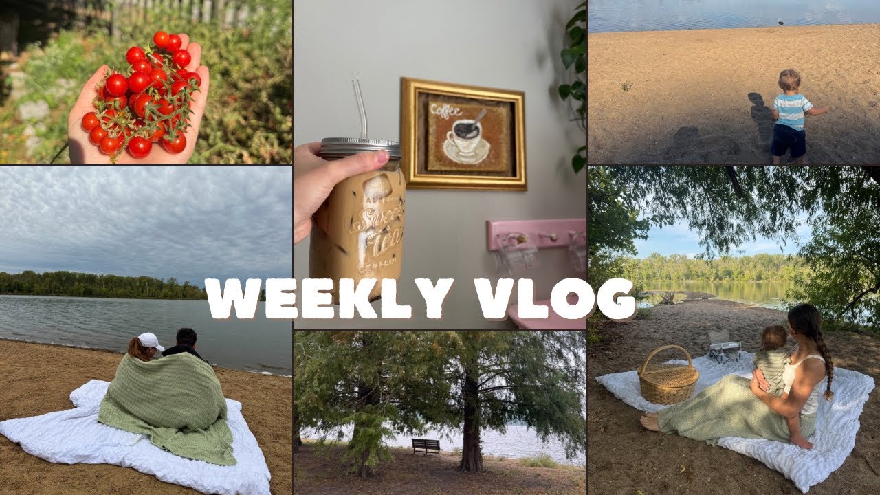 VLOG - making pumpkin spice coffee syrup, fall walks, family time 