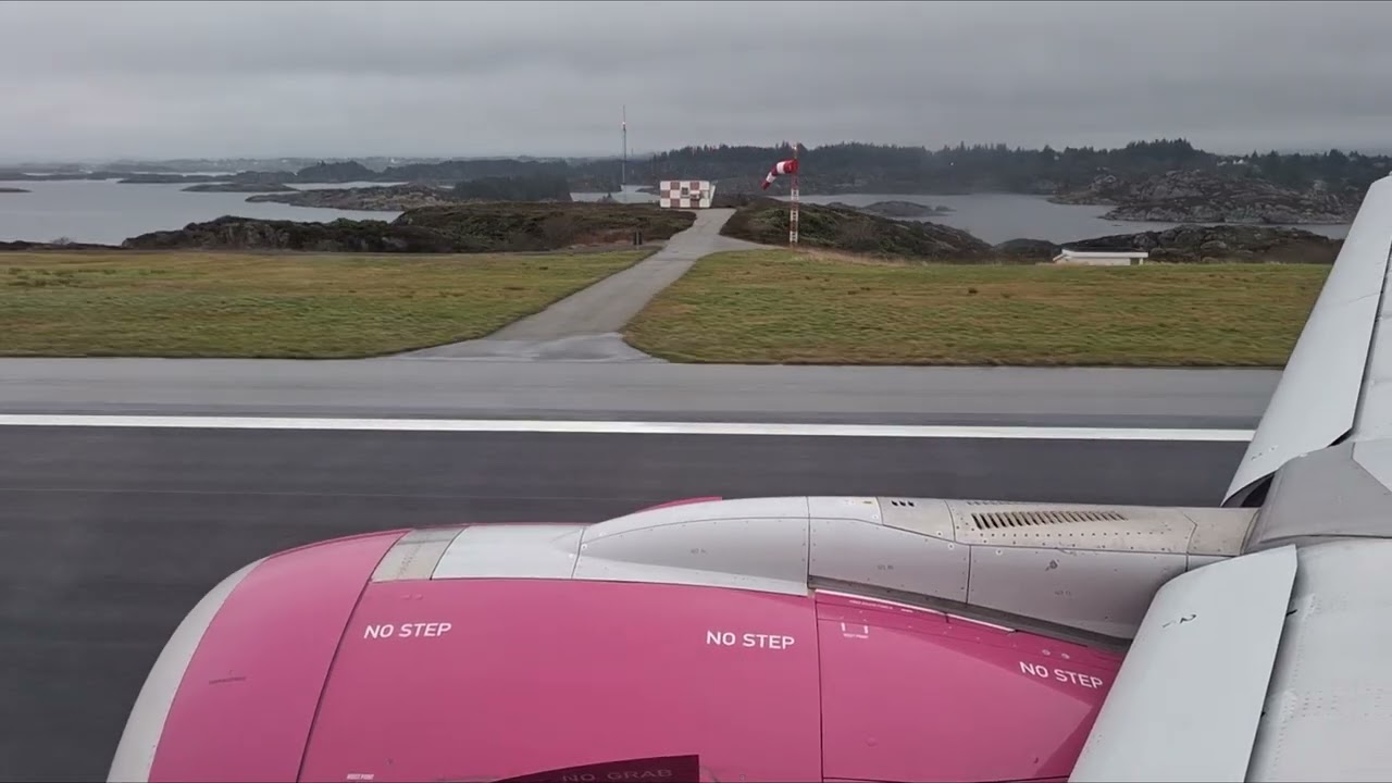 Lot z Haugesund do Gdańska .  o9.11.2o25.