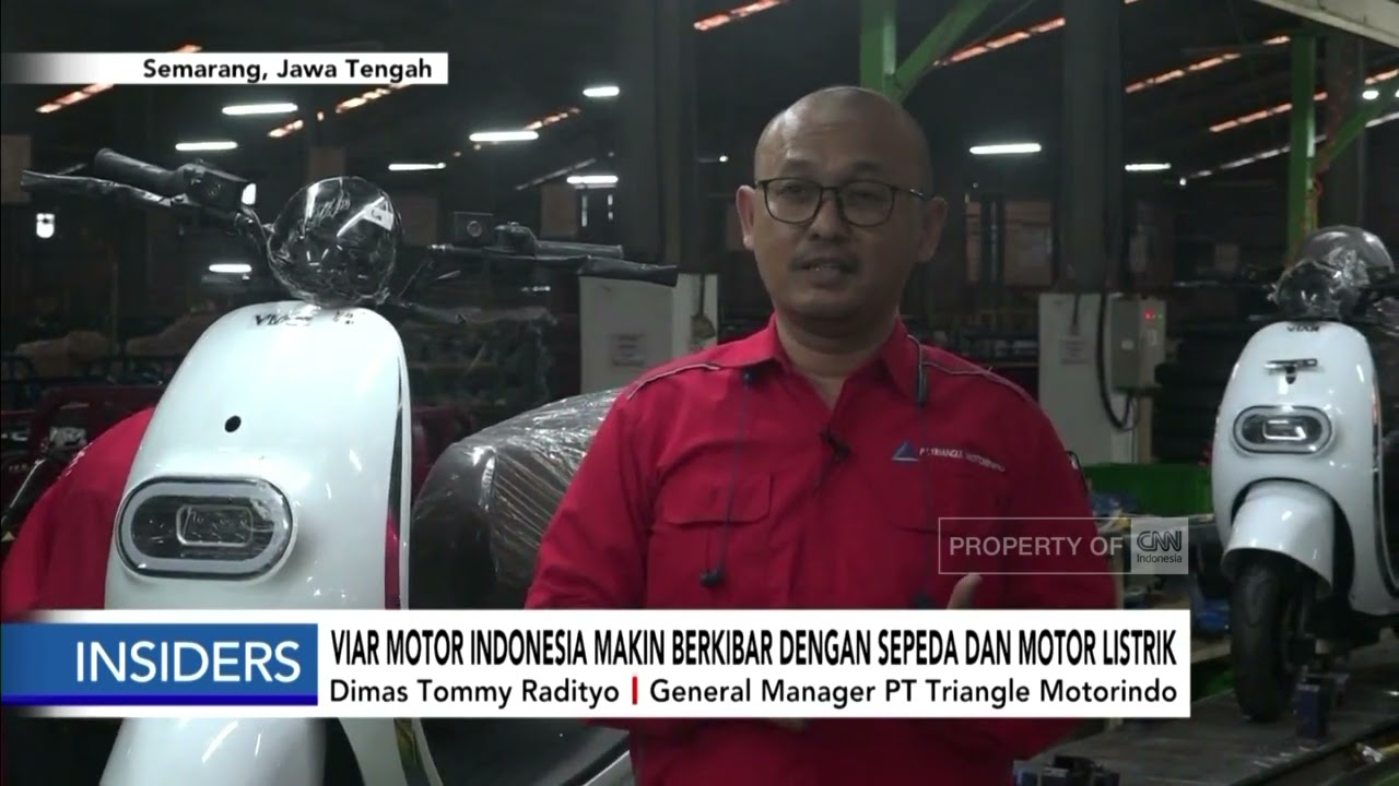 Viar Motor Indonesia Makin Berkibar dengan Sepeda dan Motor Listrik - Insiders