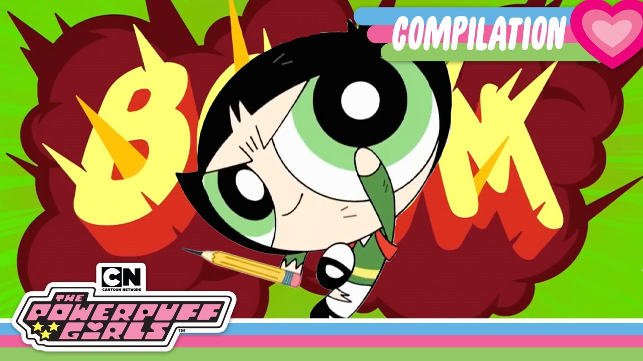New Powerpuff Girls Compilation!  |Mega Marathon | Powerpuff Girls | Cartoon Network