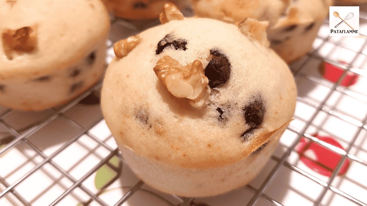 La recette facile des MUFFINS à la BANANE 🍌sans beurre et sans œufs