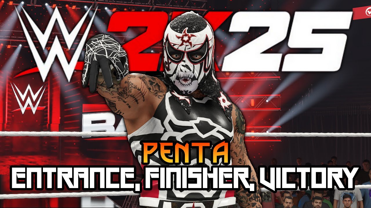 WWE 2K25 DLC - Penta Entrance, Finisher, & Victory (Fearless Pack)