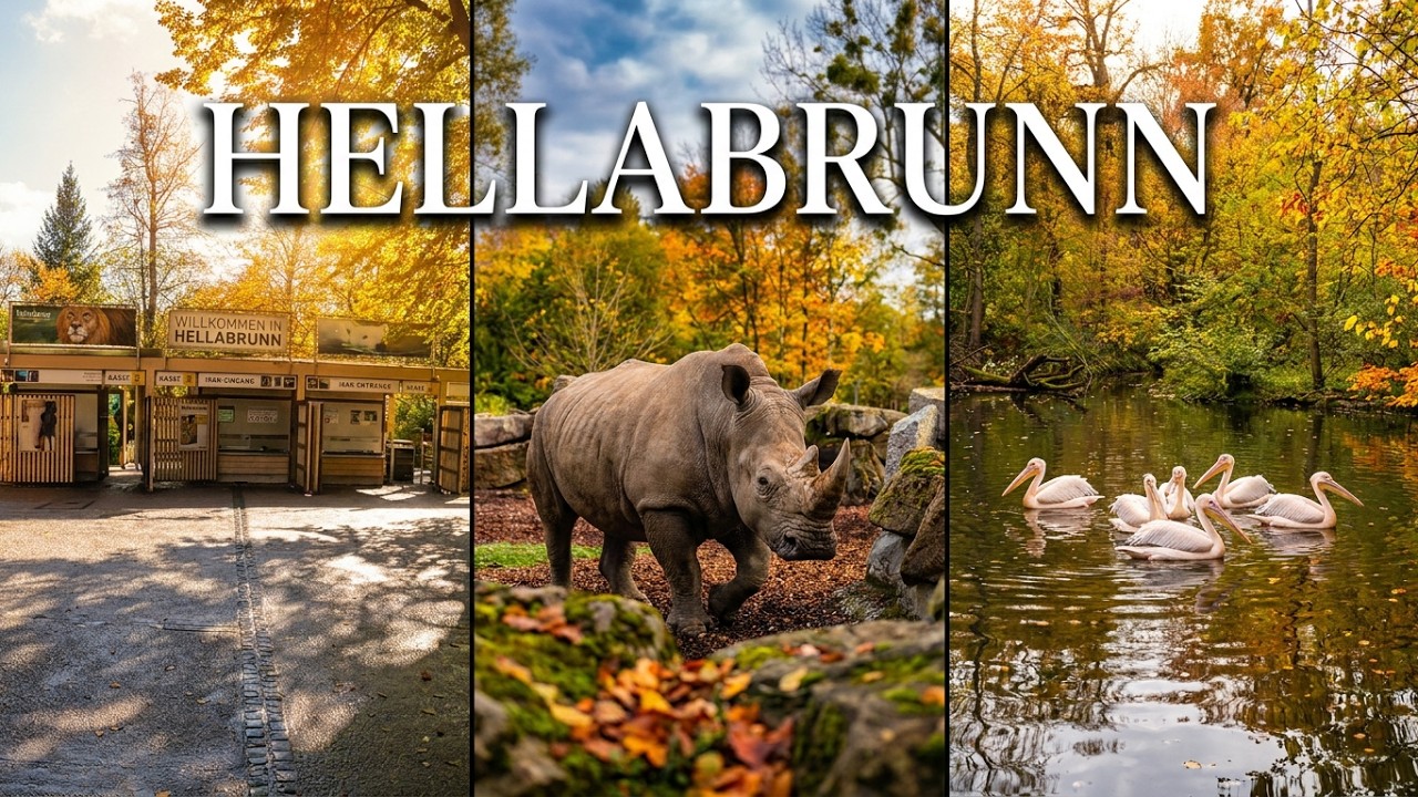 Tierpark Hellabrunn Münchner Geo-Zoo Rundgang | München, Bayern, Deutschland