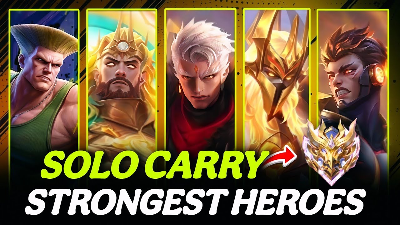 Top 10 BEST EXP Laners to Rank Up FAST in Season 41! 🔥 MLBB EXP Lane Tier List