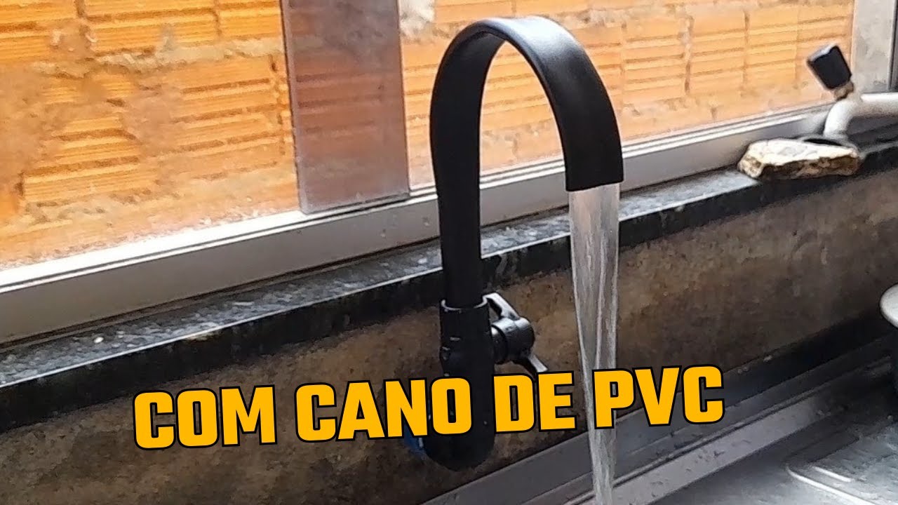 Como fazer torneira com cano de pvc #boravê