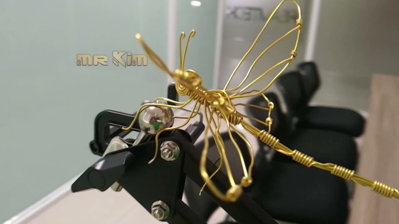 DRAGONFLY Out Of Copper Wire| Art & Craft | #MrKim