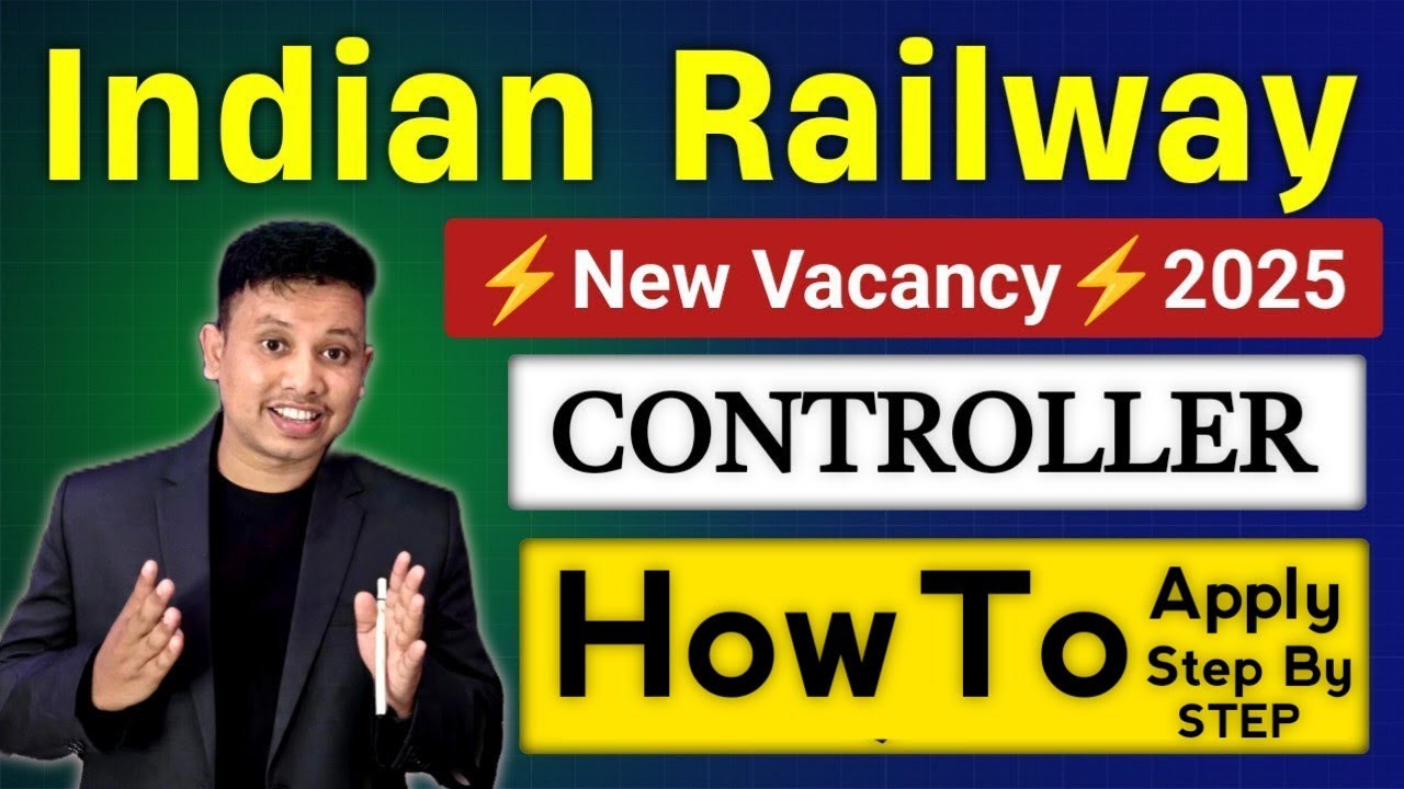 Indian Railway Section Controller - How to Apply Step By Step || RRB Section Controller Recruitment