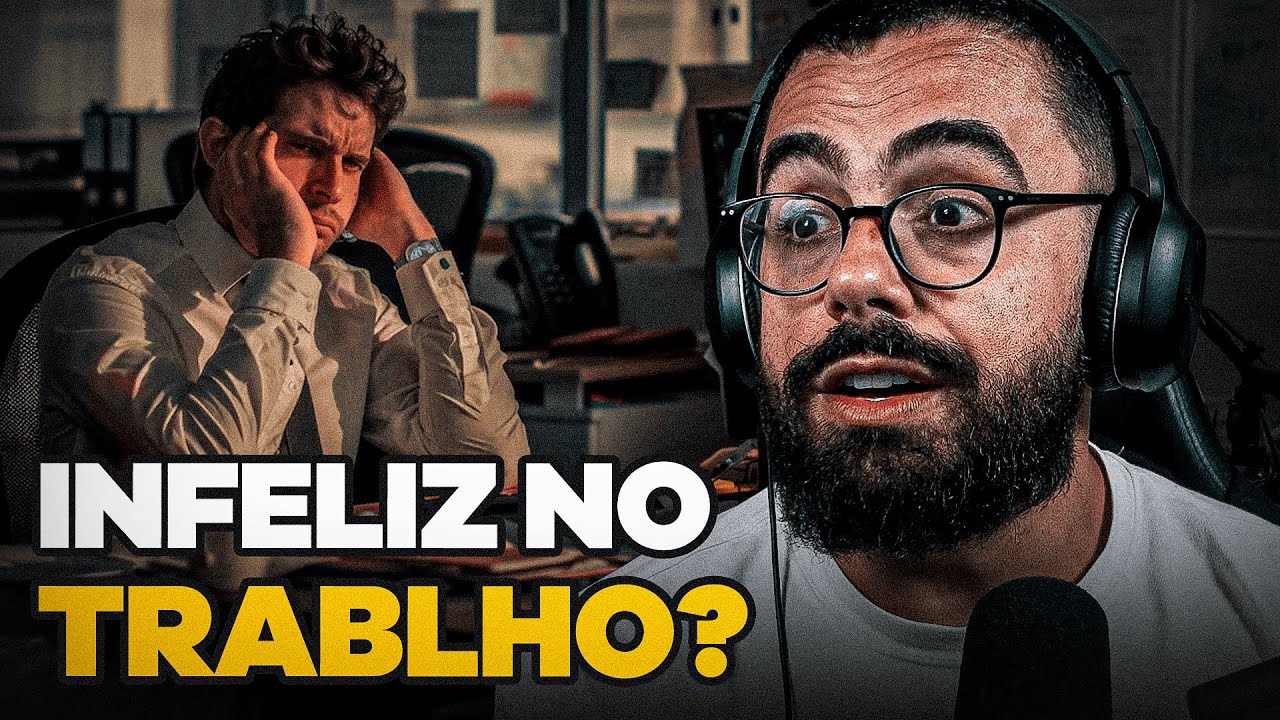 estou INFELIZ NO TRABALHO, e agora?  | CORTES do EDSON CASTRO