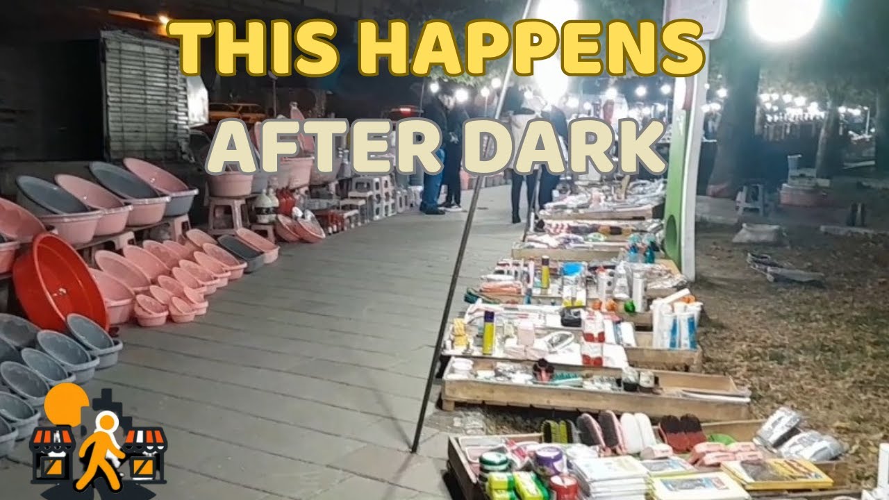  “This Night Market Is Insane! Must See! 🌌😲”