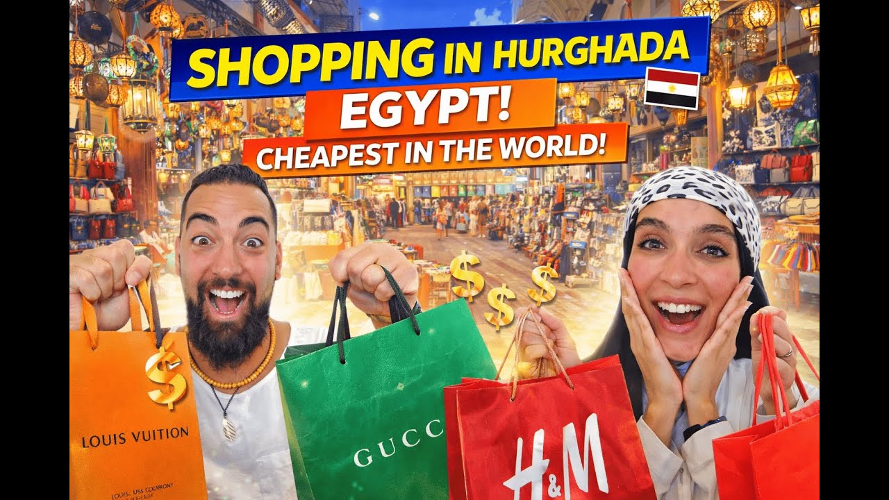 HOW CHEAP IS EGYPT ? Shopping in Hurghada Egypt! Cheapest in the world? Forget Vietnam!