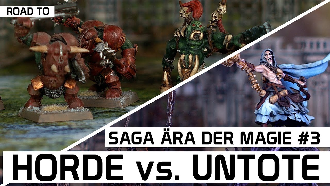 Wie spielt sich SAGA? | Road to SAGA - Ära der Magie #3 | Battle Report | Horde vs. Untote | DICED