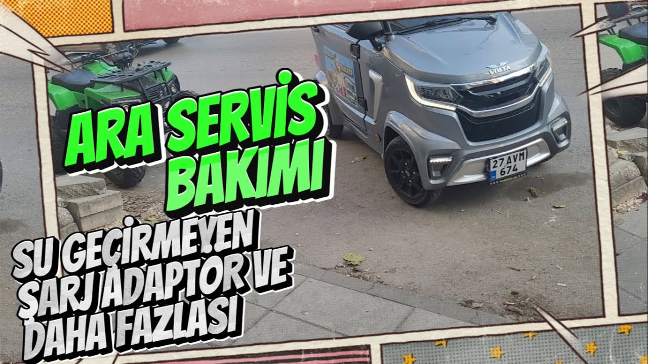 2024 Volta EV1 Sonradan Gelen Sesler İçin Servis Çözümü ve Yeni Adaptörler