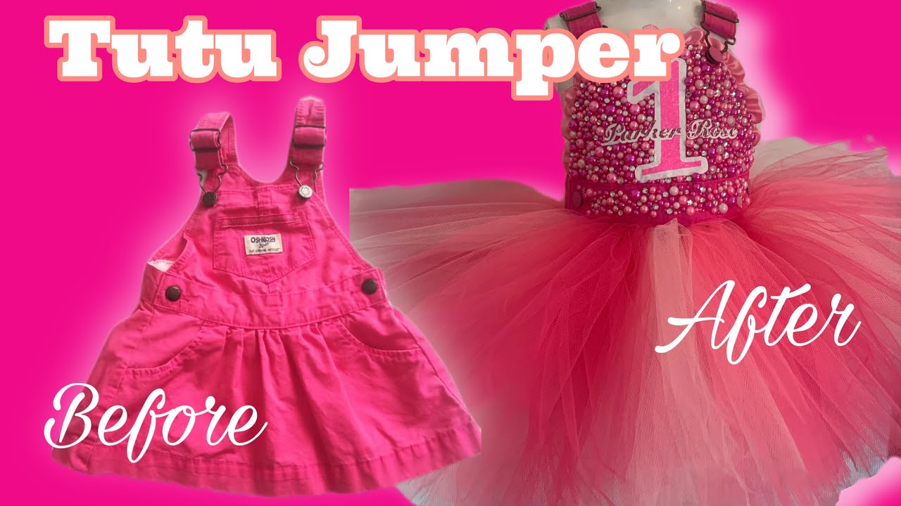 HOW TO MAKE A TUTU DRESS || DIY TUTU JUMPER
